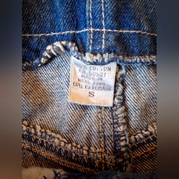 VTG Bonjour Embellished Jeans With Belt Size:Small (6/8) - Picture 8 of 11